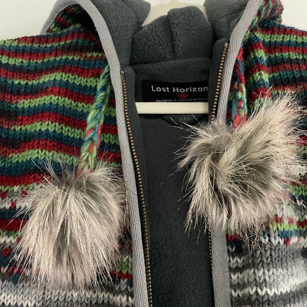 Coat with hood. Brand new